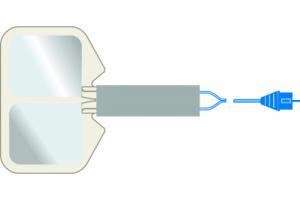 Нейтральный электрод одноразовый ERBE NESSY Plate 70, 72cм² с кабелем