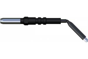Электрод-нож изогнутый изолир 2.3x19мм L-40мм, 4мм моно
